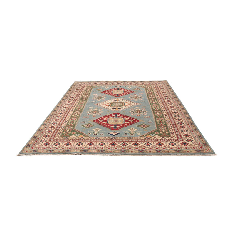 Alfombra Ziegler - Kazak - 291 x 195 cm - azul claro