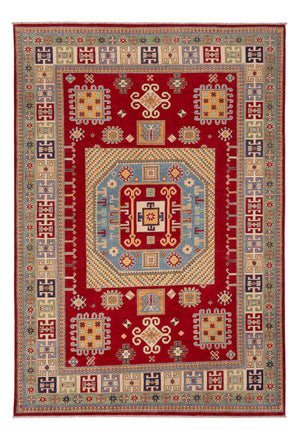 Alfombra Ziegler - Kazak - 293 x 205 cm - rojo