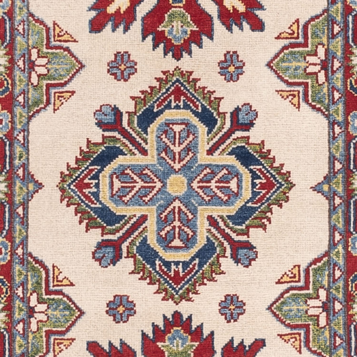 Alfombra de pasillo Alfombra Ziegler - Kazak - 298 x 77 cm - beige