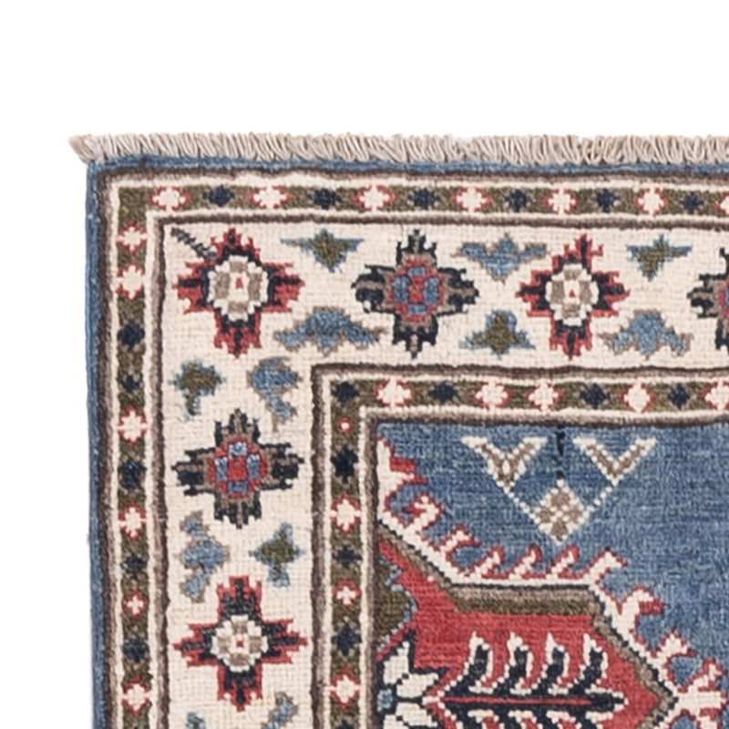 Alfombra de pasillo Alfombra Ziegler - Kazak - 288 x 82 cm - azul