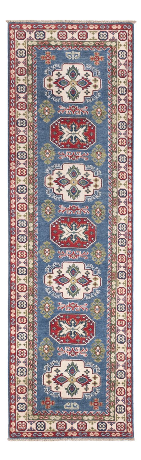 Alfombra de pasillo Alfombra Ziegler - Kazak - 281 x 80 cm - azul
