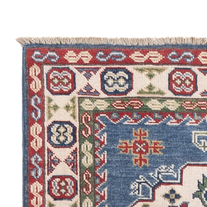 Alfombra de pasillo Alfombra Ziegler - Kazak - 281 x 80 cm - azul