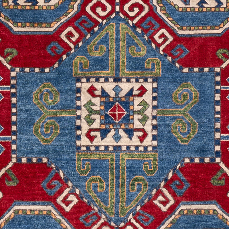 Alfombra Ziegler - Kazak - 295 x 203 cm - azul