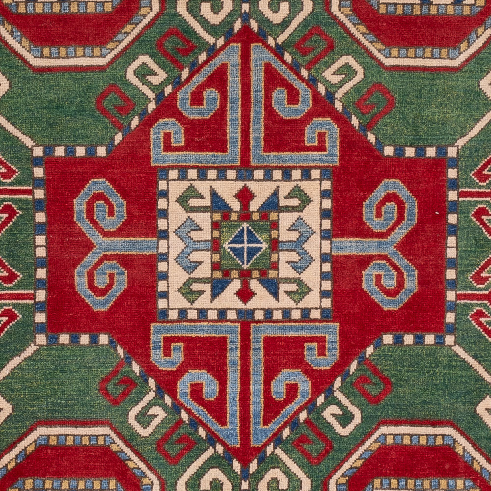Alfombra Ziegler - Kazak - 293 x 200 cm - verde