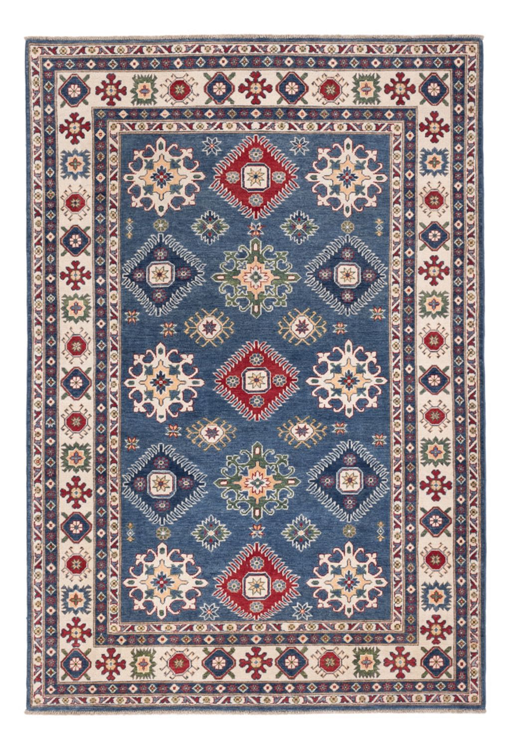 Alfombra Ziegler - Kazak - 272 x 184 cm - azul