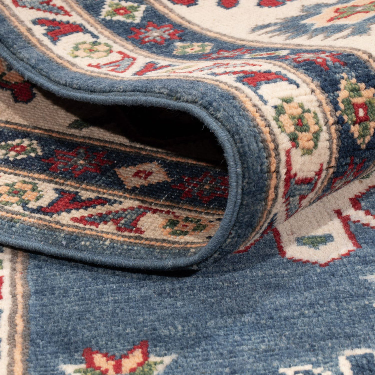 Alfombra Ziegler - Kazak - 272 x 184 cm - azul