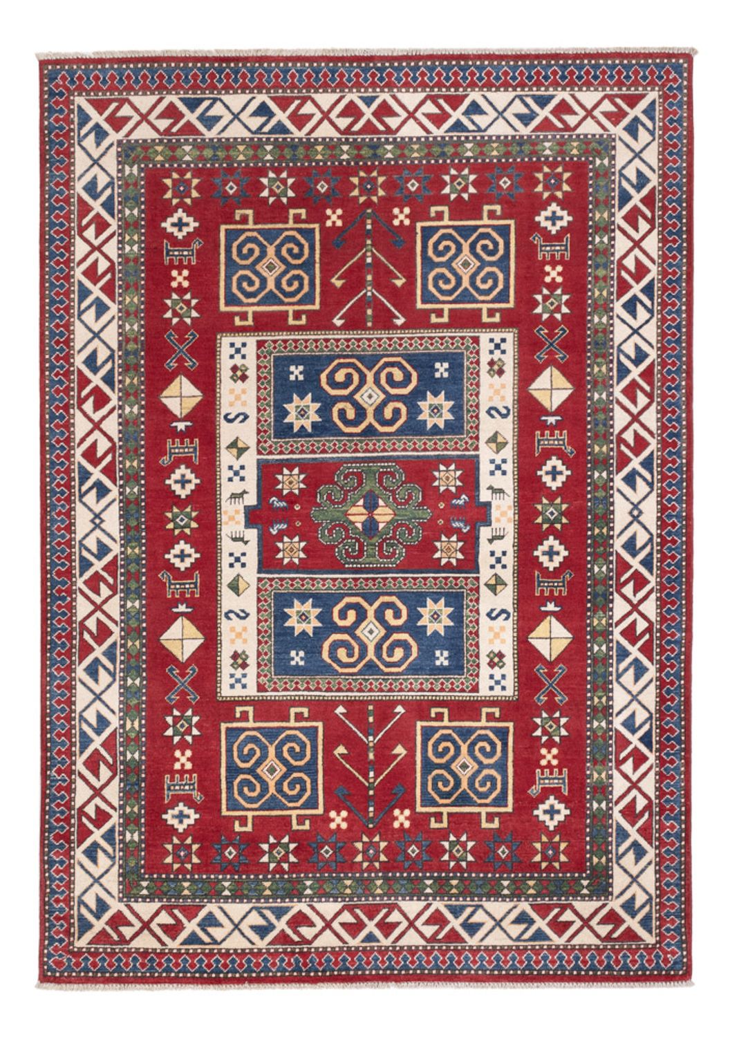 Alfombra Ziegler - Kazak - 238 x 169 cm - multicolor