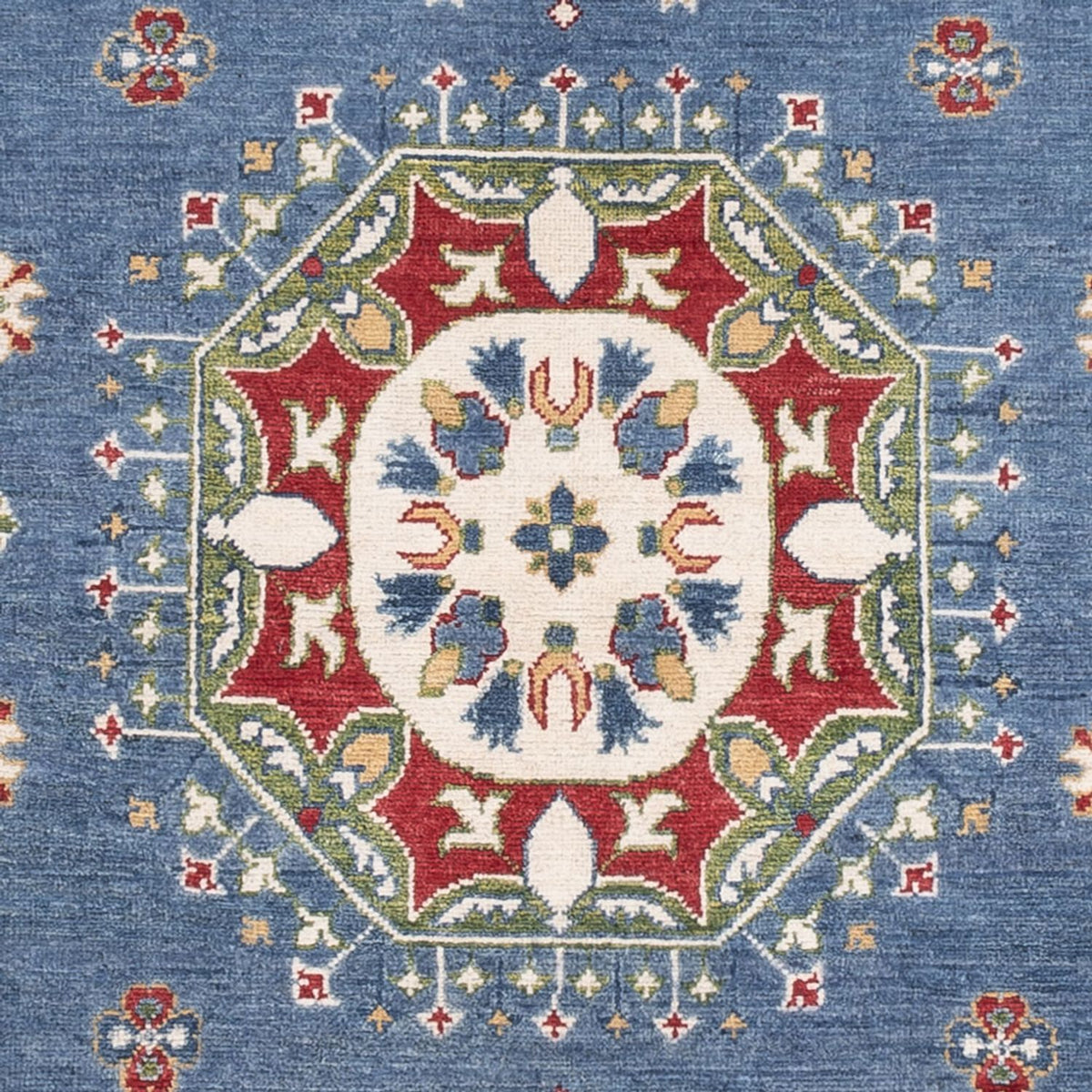 Alfombra Ziegler - Kazak - 234 x 170 cm - azul