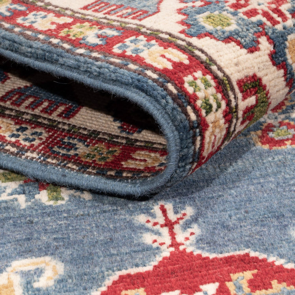 Alfombra Ziegler - Kazak - 234 x 170 cm - azul