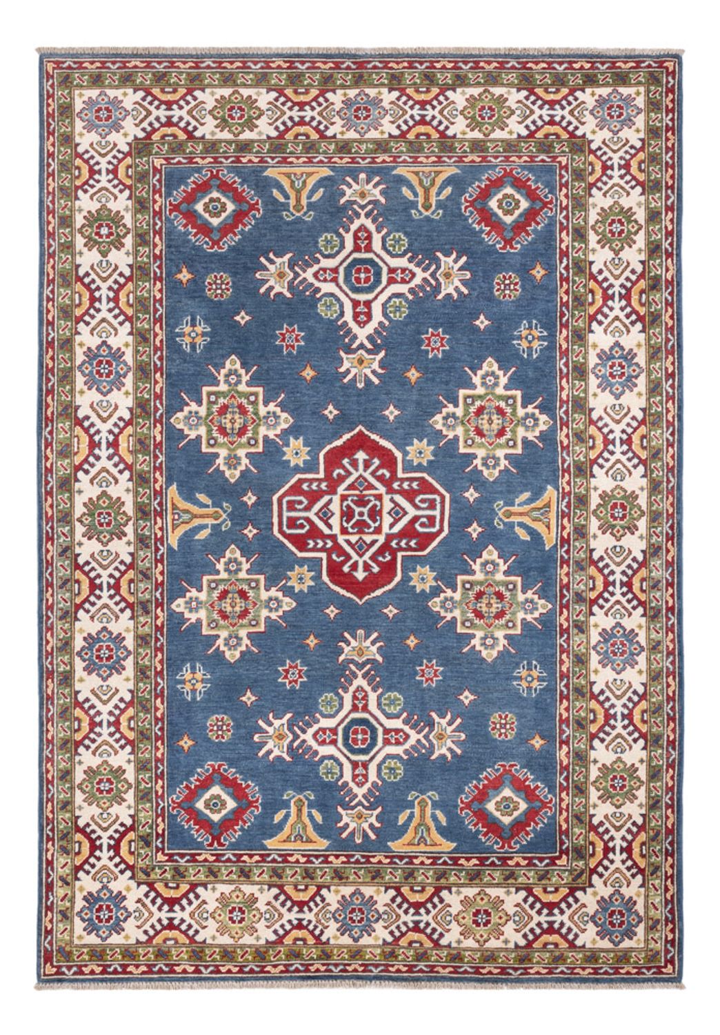 Alfombra Ziegler - Kazak - 245 x 171 cm - azul