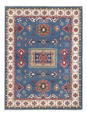 Alfombra Ziegler - Kazak - 206 x 156 cm - azul