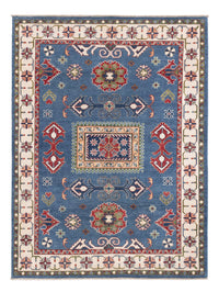 Alfombra Ziegler - Kazak - 206 x 156 cm - azul