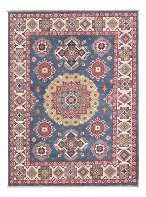 Alfombra Ziegler - Kazak - 205 x 152 cm - azul