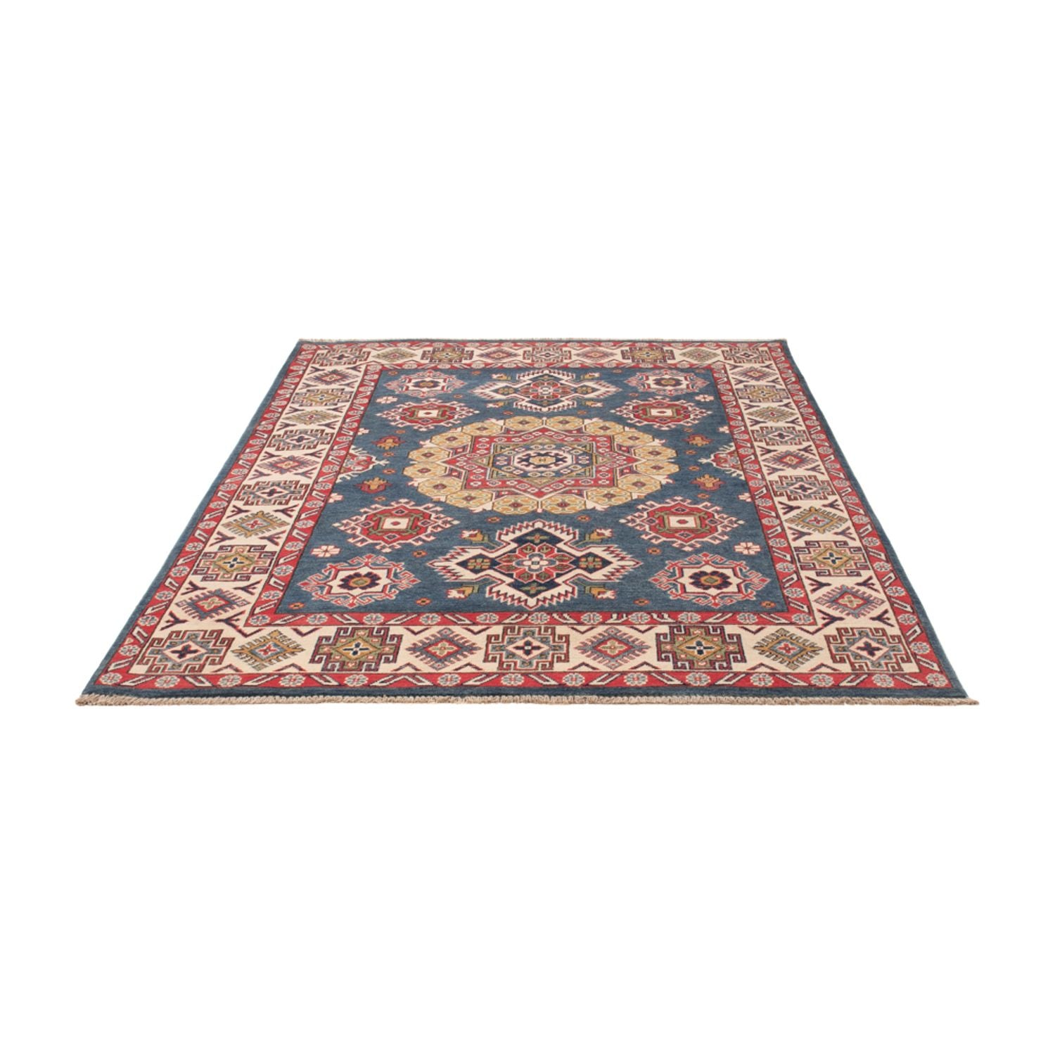 Alfombra Ziegler - Kazak - 205 x 152 cm - azul