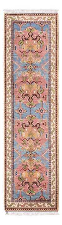 Alfombra de pasillo Alfombra Ziegler - Kazak - 296 x 78 cm - azul