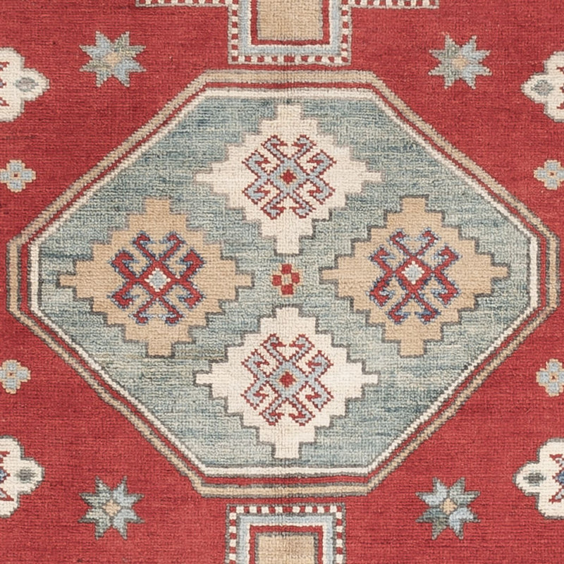 Alfombra Ziegler - Kazak - 200 x 147 cm - rojo