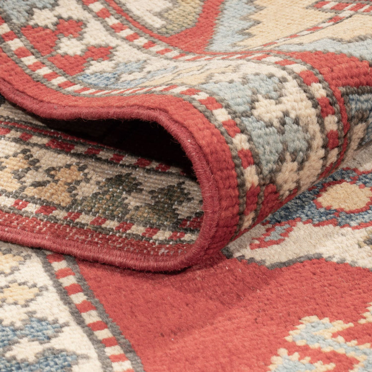 Alfombra Ziegler - Kazak - 208 x 147 cm - rojo