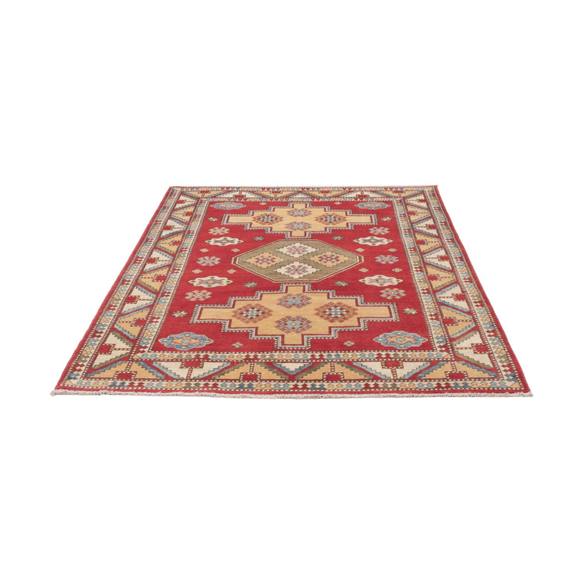 Alfombra Ziegler - Kazak - 208 x 147 cm - rojo