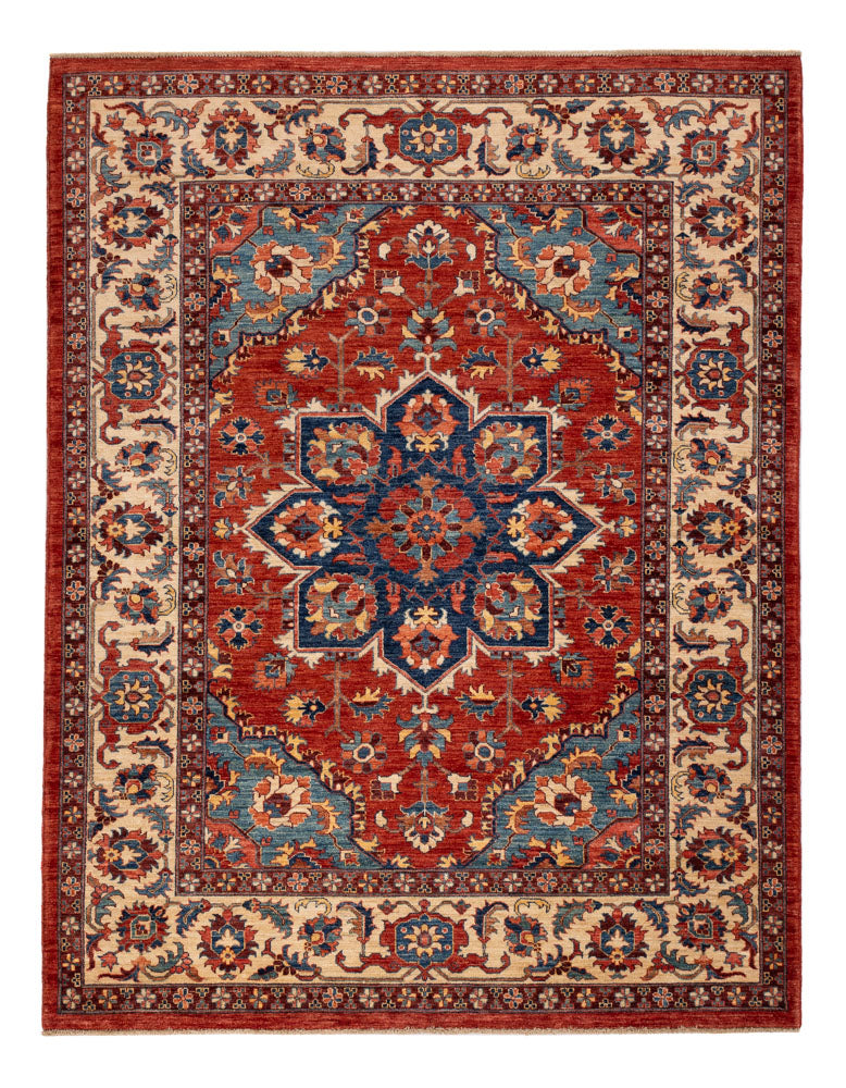 Alfombra Ziegler - Kazak - 238 x 185 cm - rojo