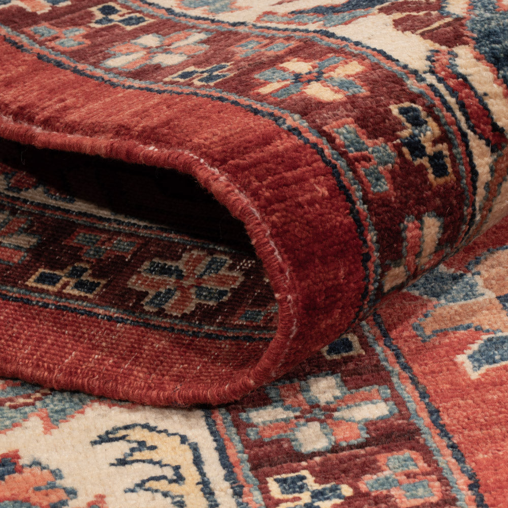 Alfombra Ziegler - Kazak - 238 x 185 cm - rojo