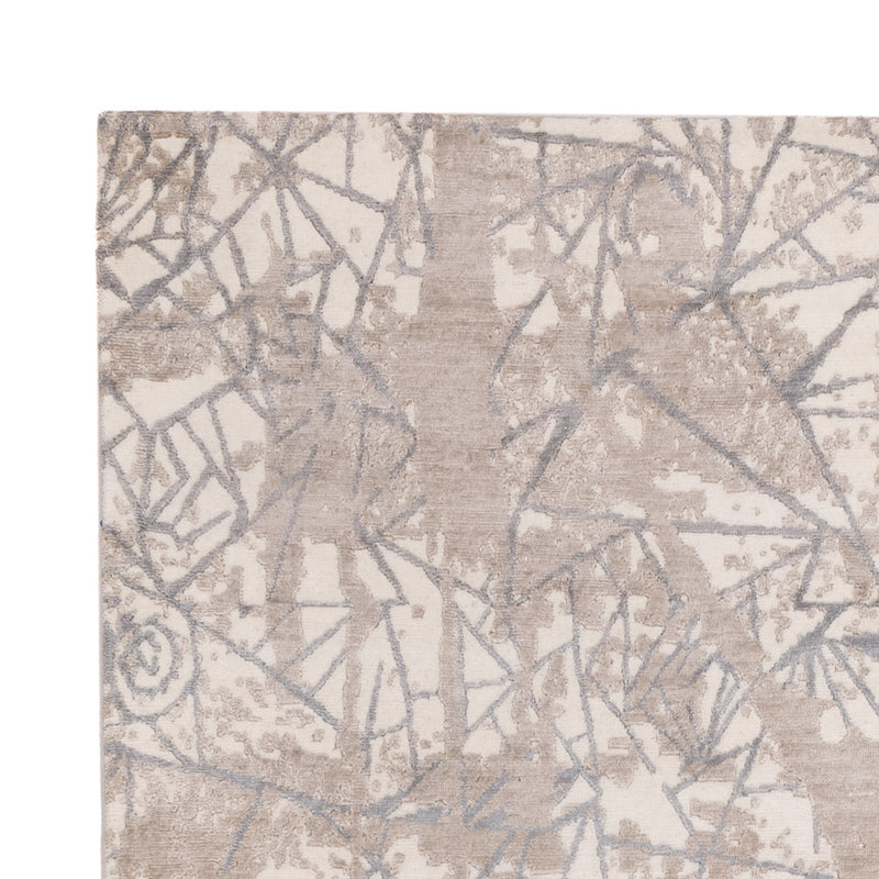 Alfombra de diseño - 245 x 175 cm - gris claro