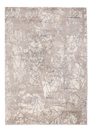 Alfombra de diseño - 242 x 174 cm - gris claro