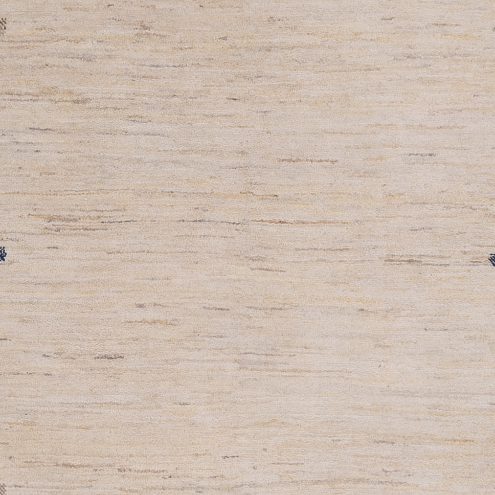 Alfombra Gabbeh - Loribaft Indus - 242 x 176 cm - beige claro