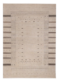 Alfombra Gabbeh - Loribaft Indus - 245 x 174 cm - beige claro