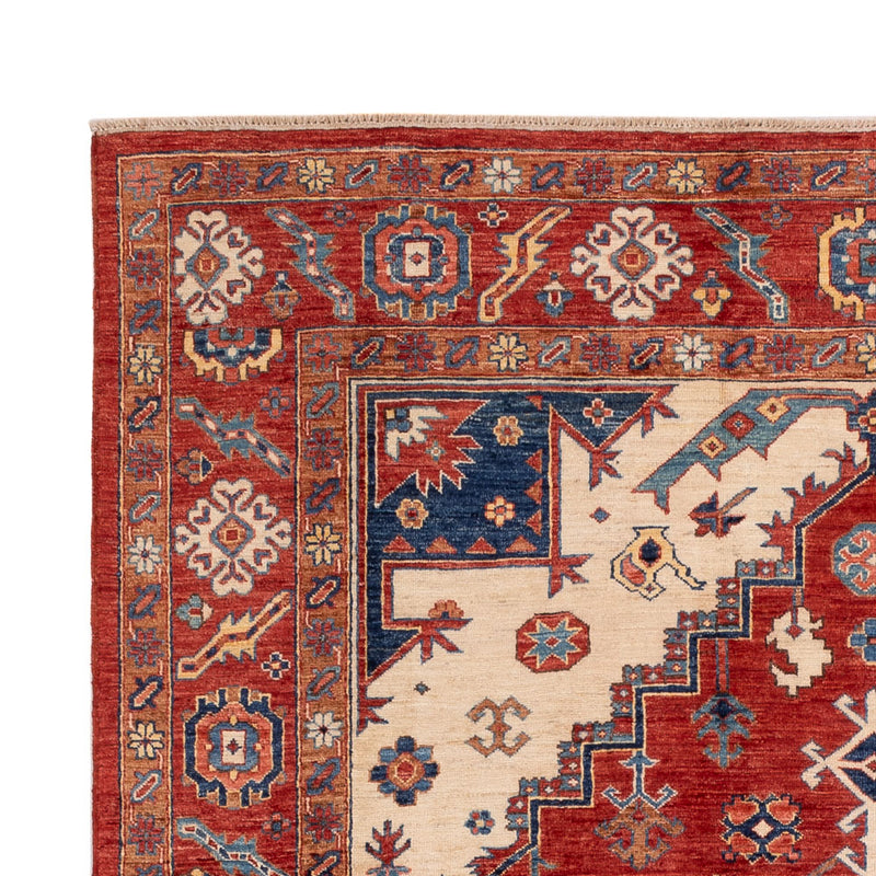 Alfombra Ziegler - Kazak - 242 x 186 cm - rojo
