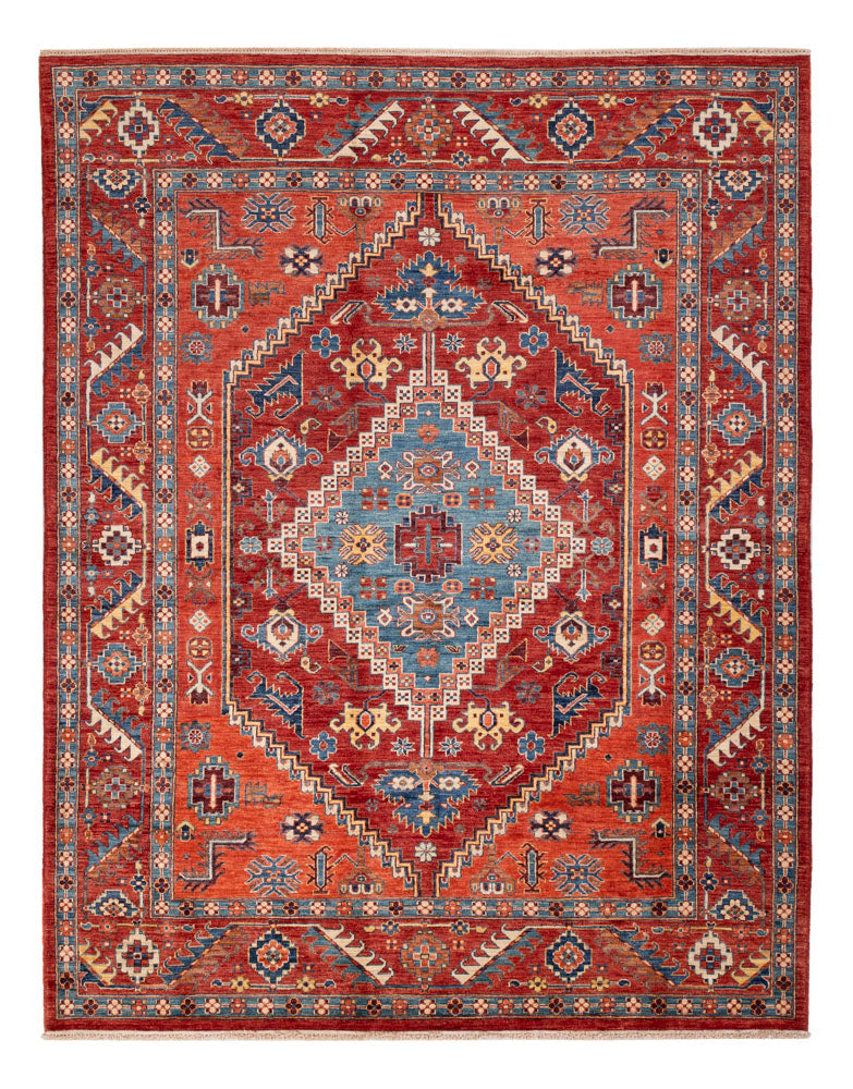 Alfombra Ziegler - Kazak - 243 x 187 cm - rojo