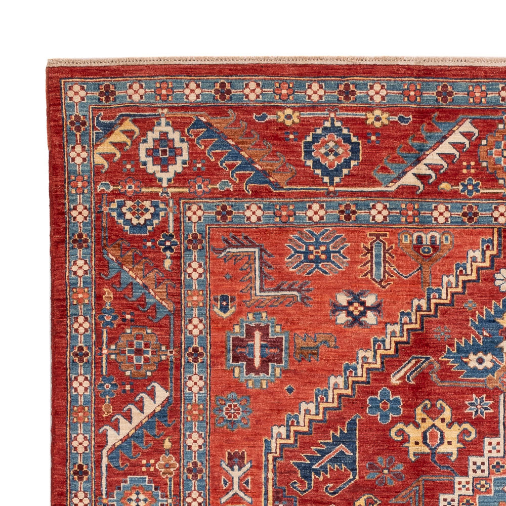 Alfombra Ziegler - Kazak - 243 x 187 cm - rojo