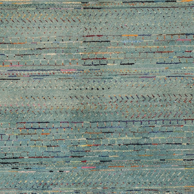 Alfombra de diseño - 240 x 201 cm - azul petróleo