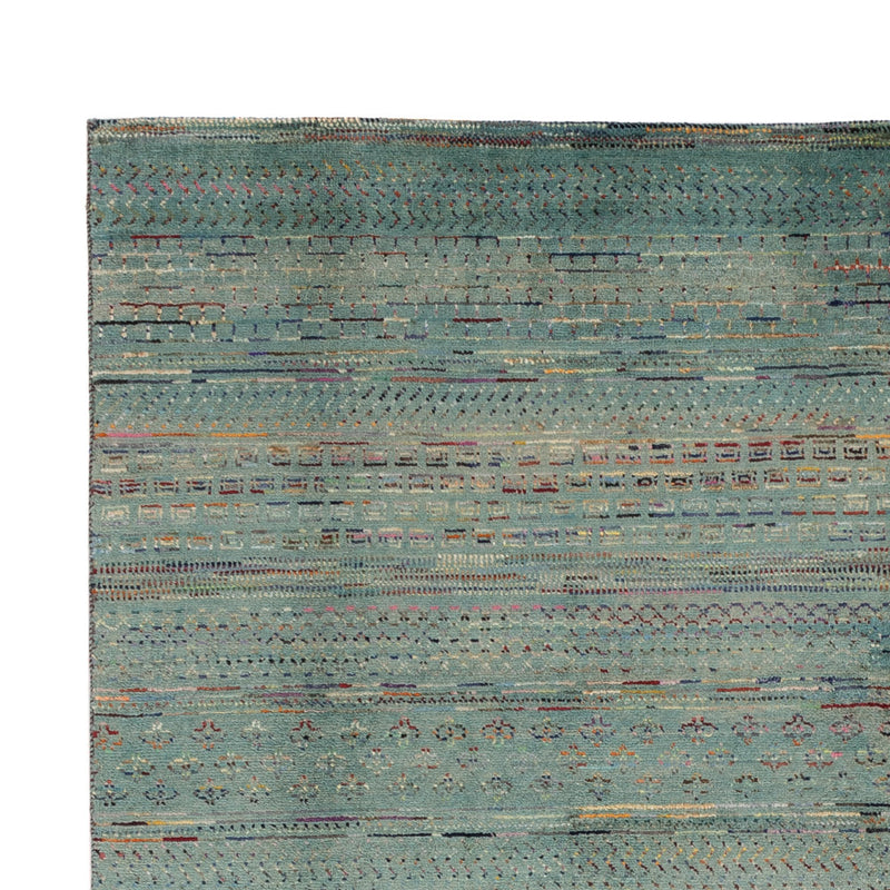 Alfombra de diseño - 240 x 201 cm - azul petróleo
