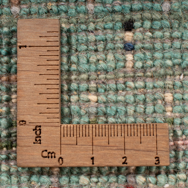 Alfombra de diseño - 240 x 201 cm - azul petróleo