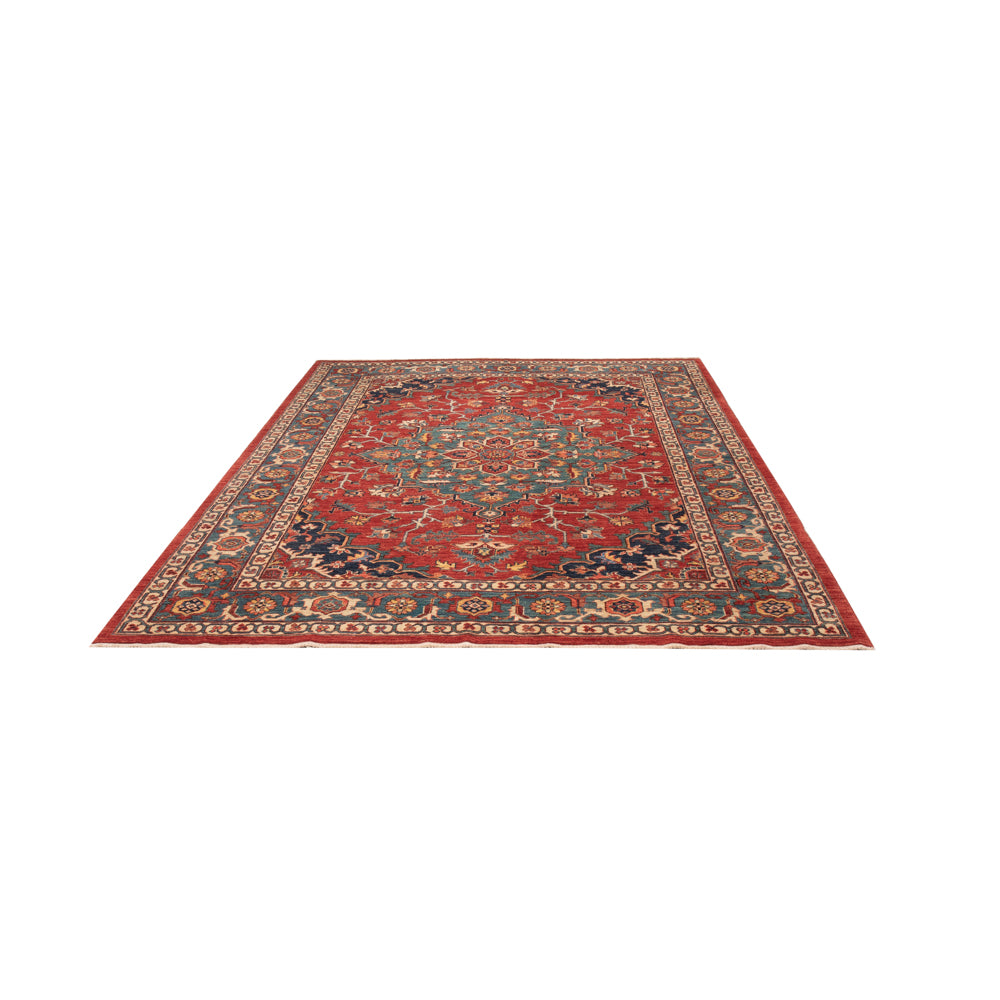 Alfombra Ziegler - Kazak - 253 x 186 cm - rojo