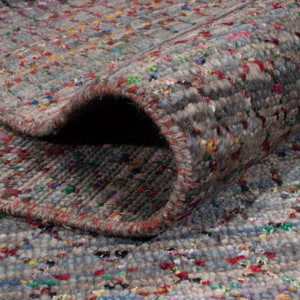 Alfombra de diseño - 223 x 170 cm - multicolor