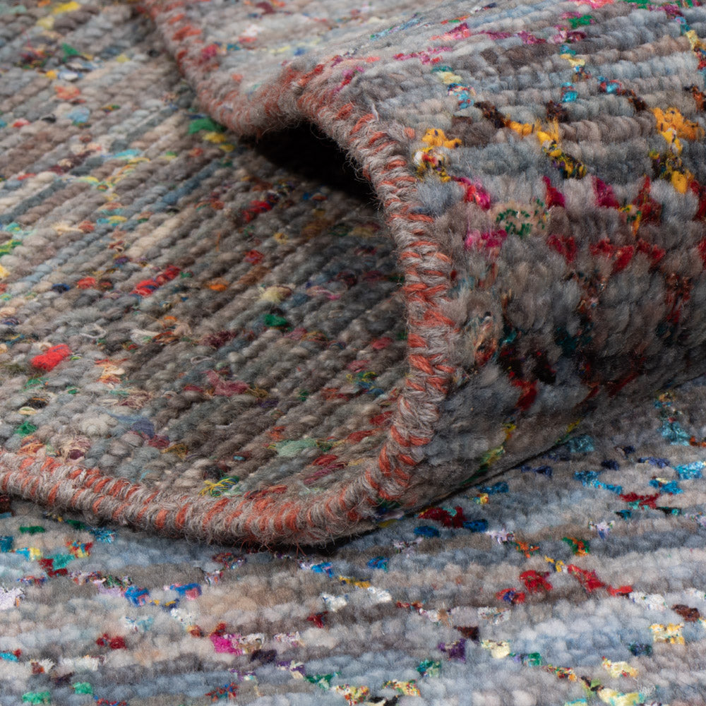 Alfombra de diseño - 239 x 172 cm - multicolor