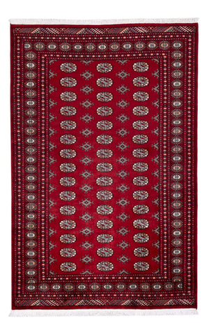 Alfombra Pakistani - 241 x 154 cm - rojo