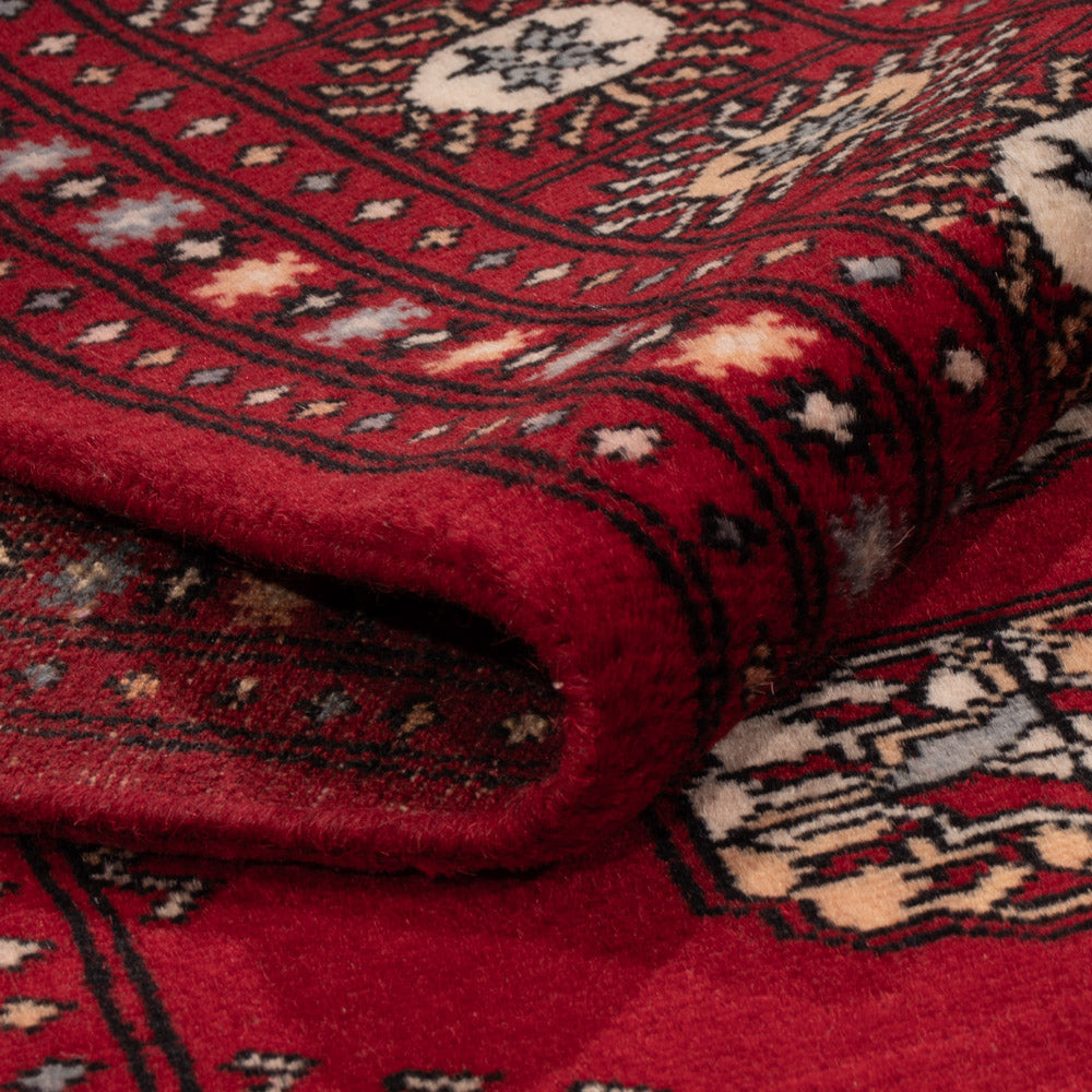 Alfombra Pakistani - 241 x 154 cm - rojo