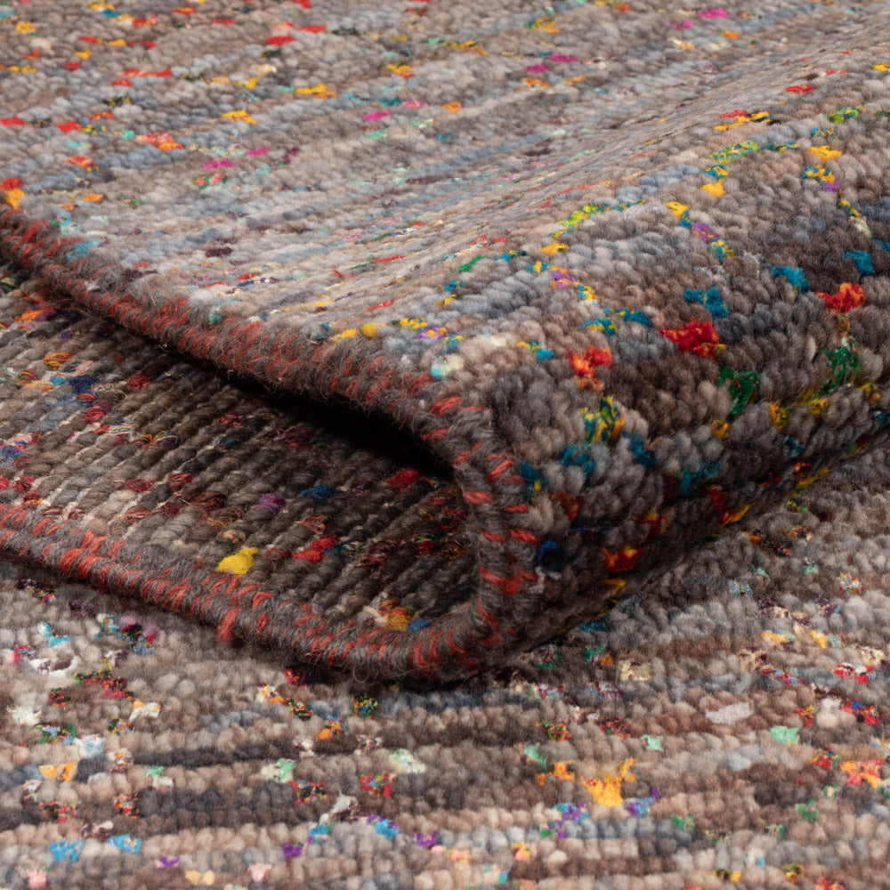 Alfombra de diseño - 242 x 172 cm - multicolor