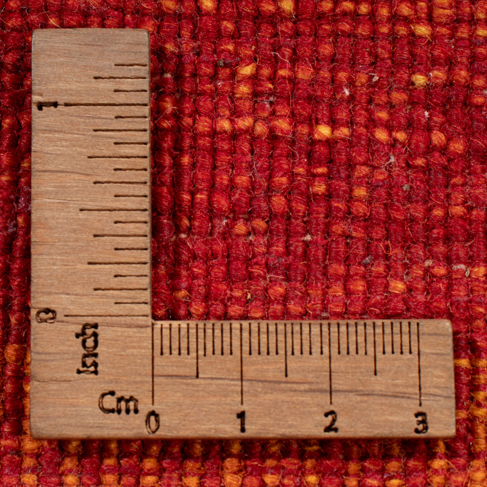 Alfombra Gabbeh - Loribaft Indus - 249 x 174 cm - rojo