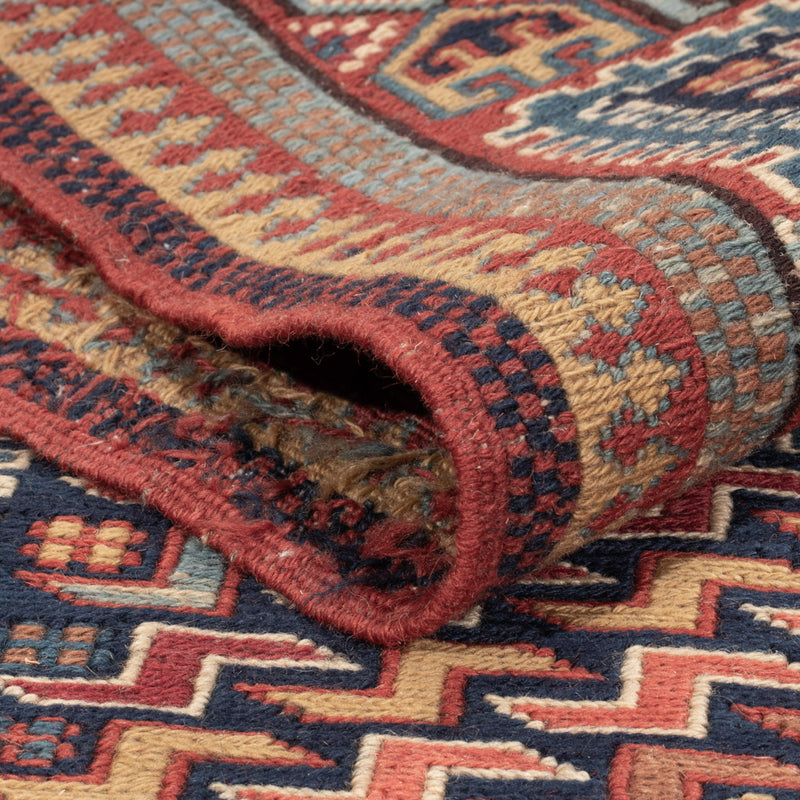 Alfombra Kelim - Oriental - Soumak - 212 x 170 cm - multicolor