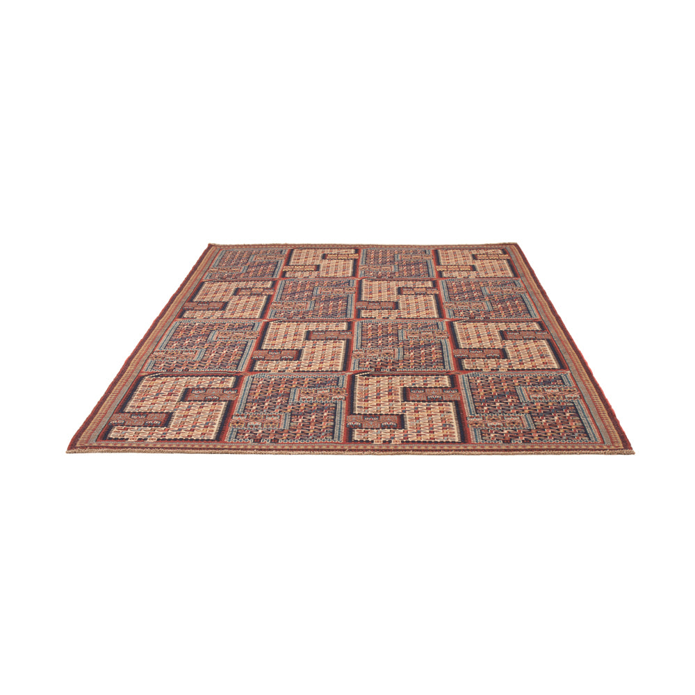 Alfombra Kelim - Oriental - Soumak - 212 x 170 cm - multicolor