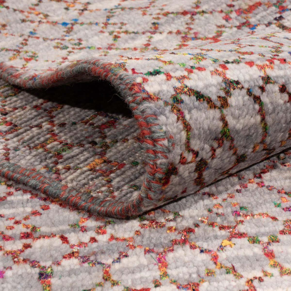 Alfombra de diseño - 295 x 200 cm - multicolor