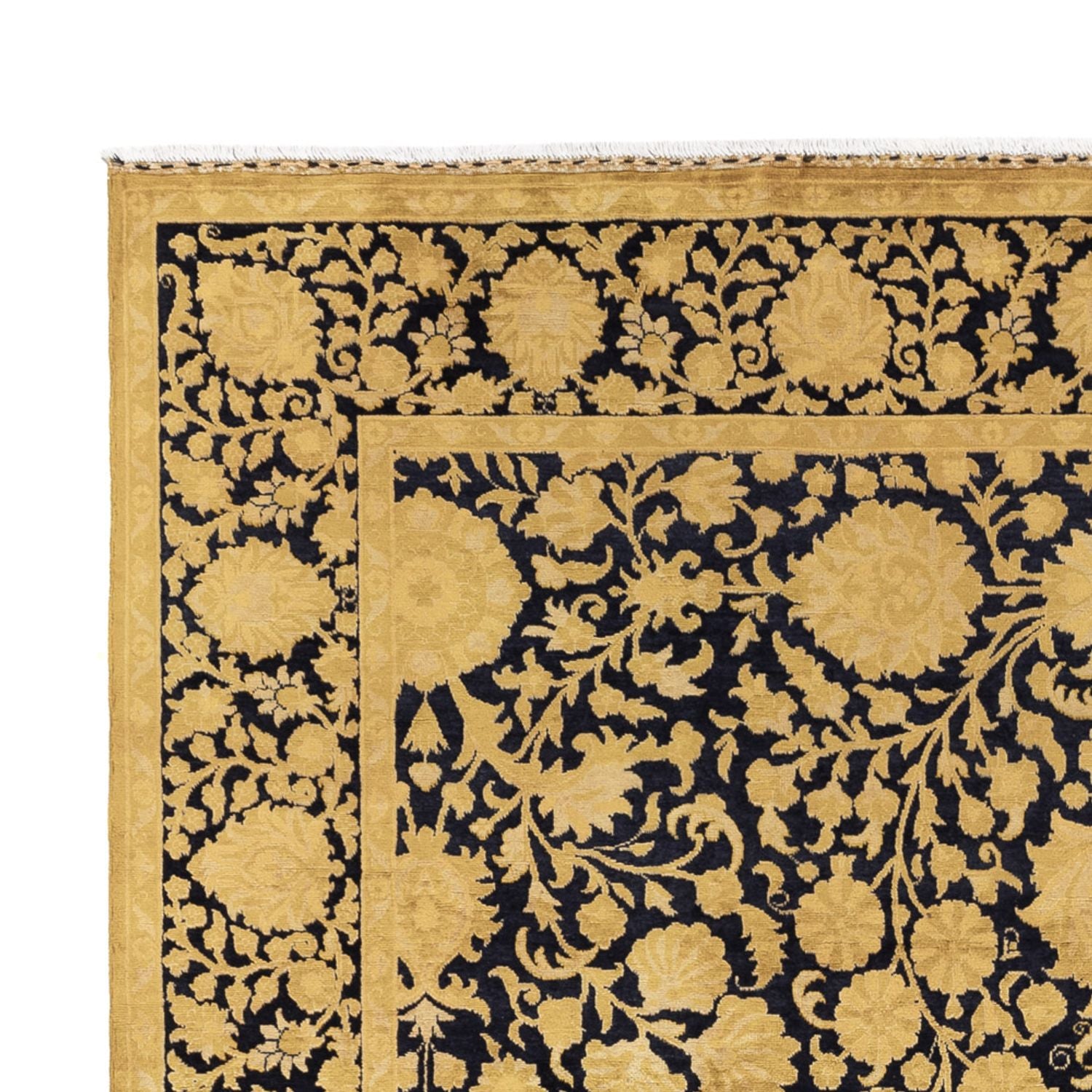 Alfombra de diseño - 314 x 242 cm - oro