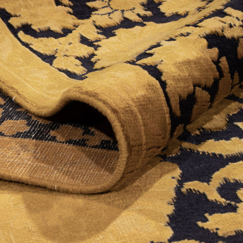 Alfombra de diseño - 314 x 242 cm - oro