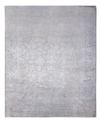 Alfombra de diseño - 295 x 246 cm - plata