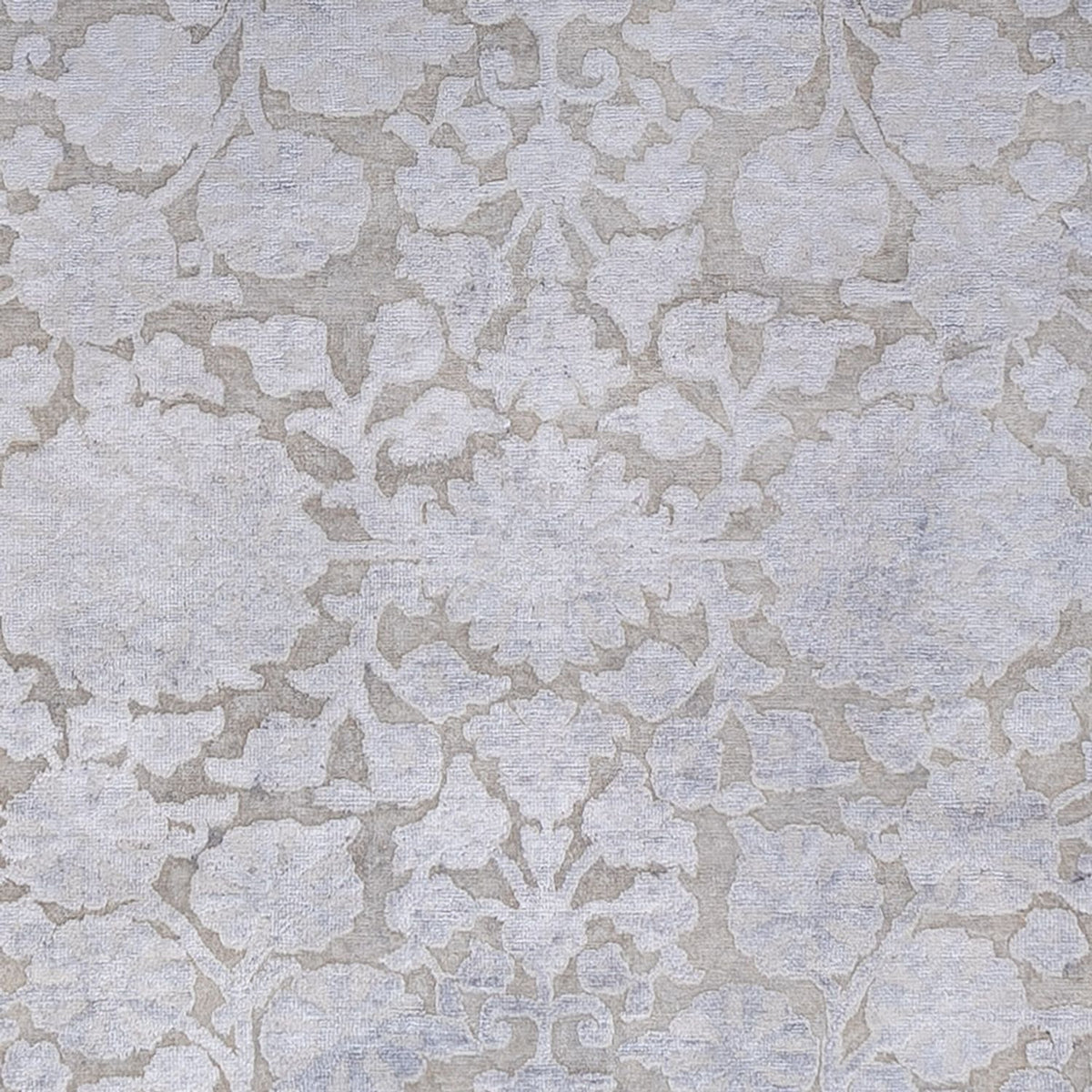 Alfombra de diseño - 295 x 246 cm - plata
