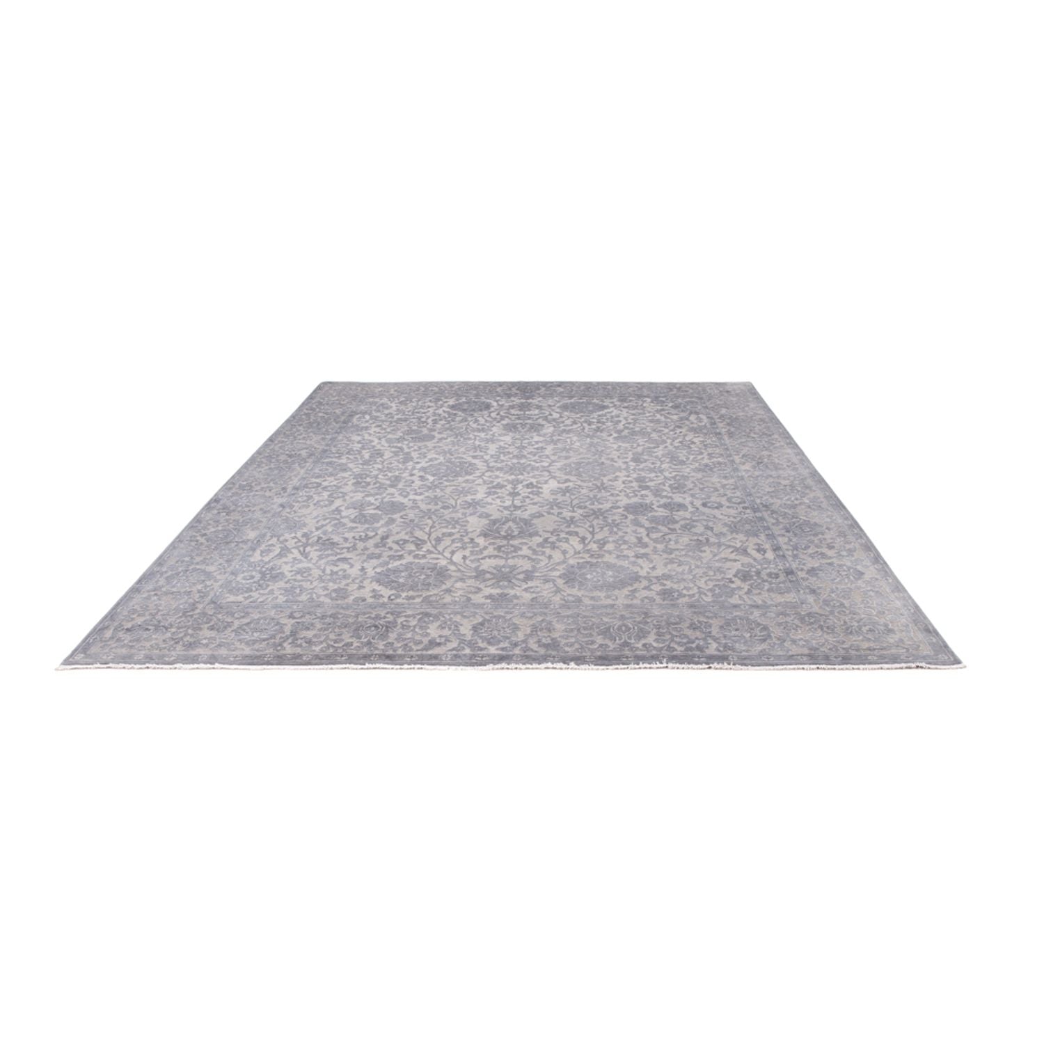 Alfombra de diseño - 295 x 246 cm - plata