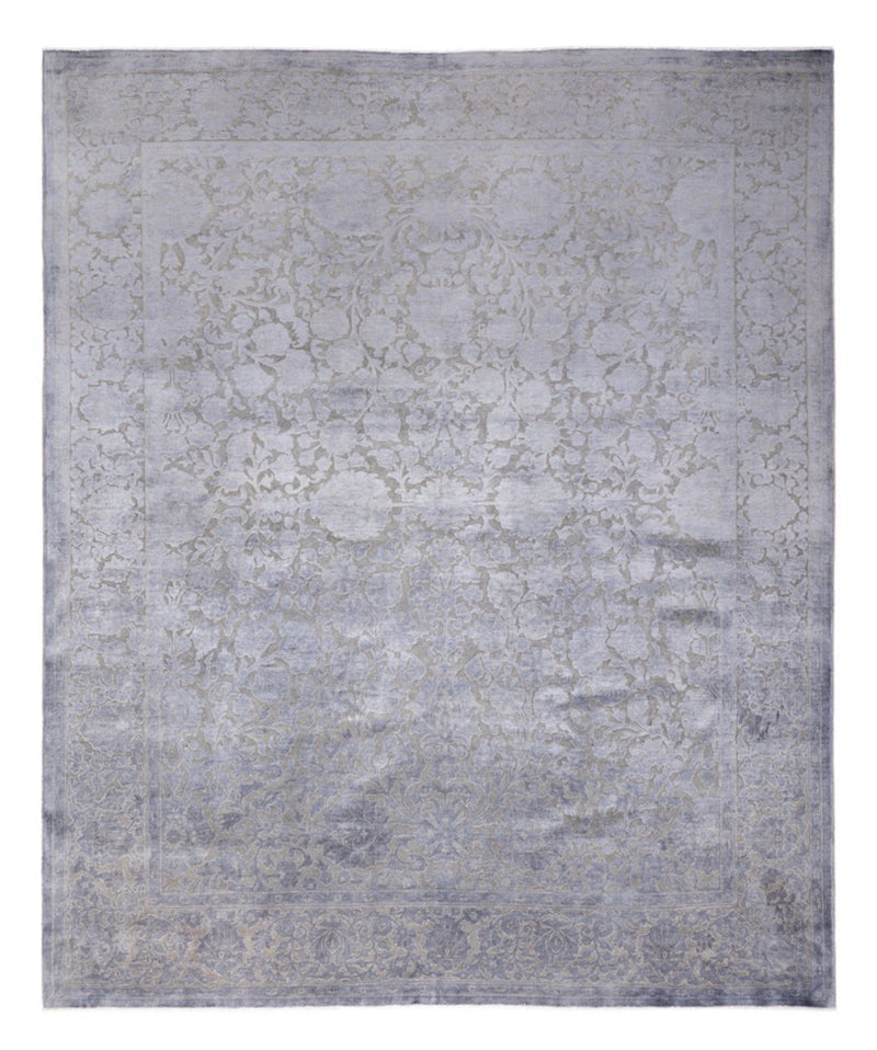 Alfombra de diseño - 294 x 246 cm - plata